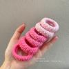 Ligas para el Cabello de Alta Elasticidad en un Frasco, Gomas para el Cabello Sin Costuras, Ligas Redondas para Coleta Alta, Bandas Elásticas, Accesorios para el Cabello Que No Dañan el Cabello