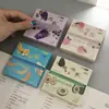 Notas Adhesivas Deslizables Shushengji en Caja, Notas Adhesivas Semiadhesivas Perladas de Alta Definición, Etiquetas para Corrección de Errores, Pegatinas de Notas de Alta Calidad