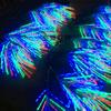 Iluminação de paisagem de férias Lâmpada de palmeira LED Atacado, Lâmpada de árvore de girassol, Árvore de paisagem 12 peças Cor da folha