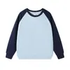 Sudadera de punto con cuello redondo de color contrastante, simple y a la moda, chaqueta fina ajustada para el uso diario en el trayecto al trabajo