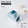Conector en T de Tubo de Hierro Galvanizado Junta de Tubo Cuadrado para Escalera Accesorios Planos sin Soldadura Esquina en T Leede Zhuj