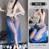 Túnica antigua de Lin Linting, ropa interior sexy, uniforme Hanfu para mujer, tentación, coqueteo, pijamas de cama caliente 2057