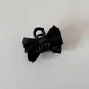 Presilha de Cabelo Fofa com Laço de Cetim Estilo Francês para Mulheres, Presilha Grande de Tubarão para Penteados de Coque