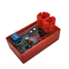Encendedor de Motocicleta Accesorios para Motocicleta Cb125 Gy6 6 Pines Codificación Transparente Modificada AC Enchufe Rojo
