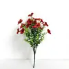 Amazon Transfronterizo Flor Artificial Gloria de la Mañana Eucalipto Gloria de la Mañana Planta Verde Flor de Seda Colgante de Pared Colgante de Pared de Ratán Transfronterizo