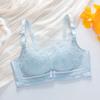 Verano copa de agujeros transpirable ultrafina sujetador reductor de busto grande tipo top tubo para mujer sujetador anti-exposición sujetador lateral