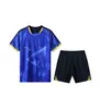Conjunto de Uniforme de Vôlei Esportivo Estampado com Camisa de Vôlei Respirável de Secagem Rápida de Manga Curta Masculina e Feminina Uniforme de Equipe de Treinamento de Competição Profissional Estampado