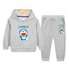 Terno Masculino e Feminino Primavera e Outono Novo 2022 Outono Estilo Ocidental Casual Infantil Moletom Duas Peças Roupas de Outono para Bebês