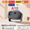 Projetor Foco Elétrico A10, Suporta 4K e 8K