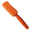Cepillo para Llantas de Fibra con Mango Largo Cepillo para Ruedas Desmontable Lavable Doble Uso Herramienta de Limpieza Detallado de Automóviles Cepillo para Limpieza de Llantas