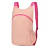 Mochila leve dobrável, bolsa portátil de armazenamento para caminhada ao ar livre, mochila pequena simples para viagem e deslocamento