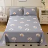 Sábana de Algodón Puro Pieza Única 100% Algodón Dormitorio Estudiantil Cubierta de Cama Individual para Niños Verano Engrosado Clase A Colcha al por Mayor