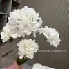 Nova flor artificial 4 cabeças hortênsia doce casamento salão de casamento fundo decoração suave flor decorativa flor de mesa display de flores Comércio exterior