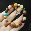Pulsera Lingyin al por mayor de 18 Semillas Bodhi para Hombre y Mujer Pulsera para Pareja 18 Semillas Cuentas de Buda Pulsera Bodhi Duobao de 18 Semillas