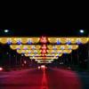 Linternas Festivas del Festival de Primavera sobre la Calle Cruce de Calles Luces de Calle LED Chino Festival Iluminación de Calle Luces Decorativas Festivas