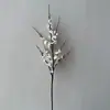 Flores de Ameixeira de Inverno Artificiais de Alta Qualidade, Flores de Ameixeira Artificiais, Galhos para Decorações de Ano Novo, Decoração de Paisagem Zen Estilo Chinês, Adereços para Fotografia