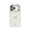 Pulsera de Muñeca Perro de Puntos Adecuada para Funda de Teléfono Apple 17promax iPhone15 Linda 16 Coreana Ins