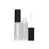 Mini tubo de esmalte labial redondo Jinze, tubo de lodo labial de 1 ml, material de embalaje de plástico.