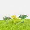 Materiales para Maquetas de Mesa de Arena Hechas a Mano Bricolaje Plantas Simuladas Hierba Frutal Plantas de Paisaje Adornos de Plástico en Miniatura