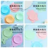 Anticaídas, Antivuelco Tazón para Bebé, Producto de Silicona con Ventosa de Uso Diario, Ventosa Doble Cara Fuerte para Bebés, Modelo Popular