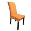 Suministro directo transfronterizo de fundas elásticas acolchadas de terciopelo de zorro plateado para silla. Venta directa de fábrica. Fundas elásticas para silla cómodas, suaves y multicolores opcionales.