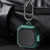 Funda Adecuada para Auriculares Bluetooth Samsung Galaxy Buds 4/Buds 4 Pro con Hebilla de Cierre y Carcasa con Patrón de Fibra de Carbono