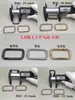 Hebilla Cuadrada de Alambre de Hierro de 3.8 mm de Espesor Hebilla de Anillo Ajustable de Metal Electroplateado para DIY Correas de Bolsos de Cuero y Cincha con Hebilla Cuadrada de Hierro Rectangular Cosida