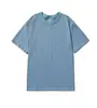 Camiseta de Color Sólido Nueva 2020 de Manga Corta para Estudiante Hombre Ropa de Verano para Parejas Moda Coreana Camiseta Básica de Media Manga