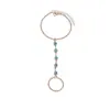 Amazon Transfronterizo Pulsera de Manoplas Incrustadas Ojo del Diablo Pulsera Popular Moda Casual Joyería Elegante Nuevo Mujer