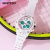 Reloj Electrónico Sanda Popular Moderno Luminoso Deportes al Aire Libre Multifuncional Impermeable Reloj para Estudiantes Hombres y Mujeres