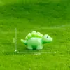 Nuevo producto transfronterizo: Figuritas de dinosaurios en miniatura creativas en varios colores, perfectas para decoraciones DIY de jardinería y como pequeñas piezas decorativas
