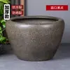 Jingdezhen Cerámica Pez Dorado Koi Tanque de Peces Tamaño Extra Grande Puerta de Patio Mar Lirio de Agua Grande Maceta de Loto Maceta Antigua Tanque de Agua Grande