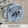 Simulação 10cm cabeça de flor rosa diamante flor bolo decoração de casamento layout de carro de casamento DIY ornamentos de flor artificial atacado
