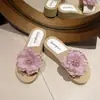 Elegantes sandalias de tacón alto para mujer, para uso exterior en verano, nueva moda 2025, antideslizantes, diseño floral, tacones de plataforma de suela gruesa, sandalias estilo hada