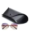Estuche Negro con Cierre para Gafas Bolsa con Cierre de Eva Empaque para Gafas de Sol Ligero y Portátil Estuche Grande para Gafas de Sol