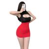 Hot Hollow Temptation Sexo Uniforme Feminino Tight Secretária Hip Dress Uniforme Paixão Tentação Lingerie Sexy
