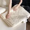 Colcha de Verão Classe A para Maternidade e Bebê Feita de Lyocell Tencel Algodão Puro, Jacquard Tecido Espesso, Colcha de Verão, Colcha para Ar Condicionado