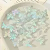 Acrílico Nuevo Mariposa Galvanizada UV Perforada Cuentas Hecho a Mano DIY Accesorios de Cuentas Sueltas Materiales para Combinar Pulsera Collar