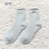 Meias Femininas de Cano Médio para Outono e Inverno, Forradas com Lã e Espessadas, Tendência de Tubo Longo Quente para Dormir, Meias Largas para Gestantes para o Inverno