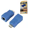 Extensor HDMI 30 m HDMI a RJ45 extensión con un solo cable de red longitud de señal términos amplificación de señal extensor