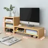 Base Elevada para Pantalla de Monitor de Escritorio de Computadora Estante de Almacenamiento para Escritorio de Oficina Soporte Elevado para Portátil