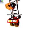 Pequena máquina de remoção de ferrugem de telhas de aço coloridas, estrutura de aço, máquina de moagem de ferrugem de piso, escova de arame manual, equipamento de remoção de ferrugem