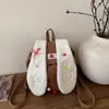 Mochila Linda de Orejas de Conejo para Mujer 2026 Nueva Moda Otoño e Invierno Mochila de Peluche Gran Capacidad Mochila Escolar para Estudiante