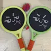 Brinquedos Infantis Raquete de Badminton Treinamento ao Ar Livre Esportes Interativos Pai-Filho Raquete de Tênis Bebê Educacional Exercício Fitness