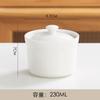 Panela de ensopado de ninho de pássaro, panela de sopa de cerâmica, panela de ensopado à prova d'água com tampa, panela de sobremesa, restaurante de hotel, ensopado shaxian, tigela de ovo cozido no vapor, binaural