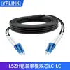 Cabo de Fibra Óptica Patch Cord Youpu Optical 3.3mm Blindado LSZH Retardante de Chama Monomodo Dupla Fibra SC para LC-FC-ST com Fibra de Cauda Blindada