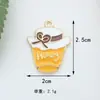 Accesorios para Joyería DIY Transfronterizos Estilo Pastoral Abejita Girasol Panal Mielera Aleación Colgante de Goteo de Aceite Llavero