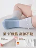 Calcetines para bebé hechos de algodón de fibra larga, calcetines sin costuras hasta la mitad de la pantorrilla para recién nacidos, calcetines para bebé de color liso y bloques de color para otoño e invierno, y para primavera y otoño