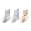Calcetines de Malla Clase A Calcetines de Algodón para Bebé Niños Unisex Sin Costuras Calcetines de Orejita Pequeña Calcetines para Bebé Estilo Delgado de Primavera y Verano