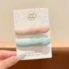 Pinzas para el pelo dulces y lindas para niños, accesorios para el pelo de dibujos animados con lazo para niñas, pinzas versátiles para el flequillo lateral para niñas pequeñas